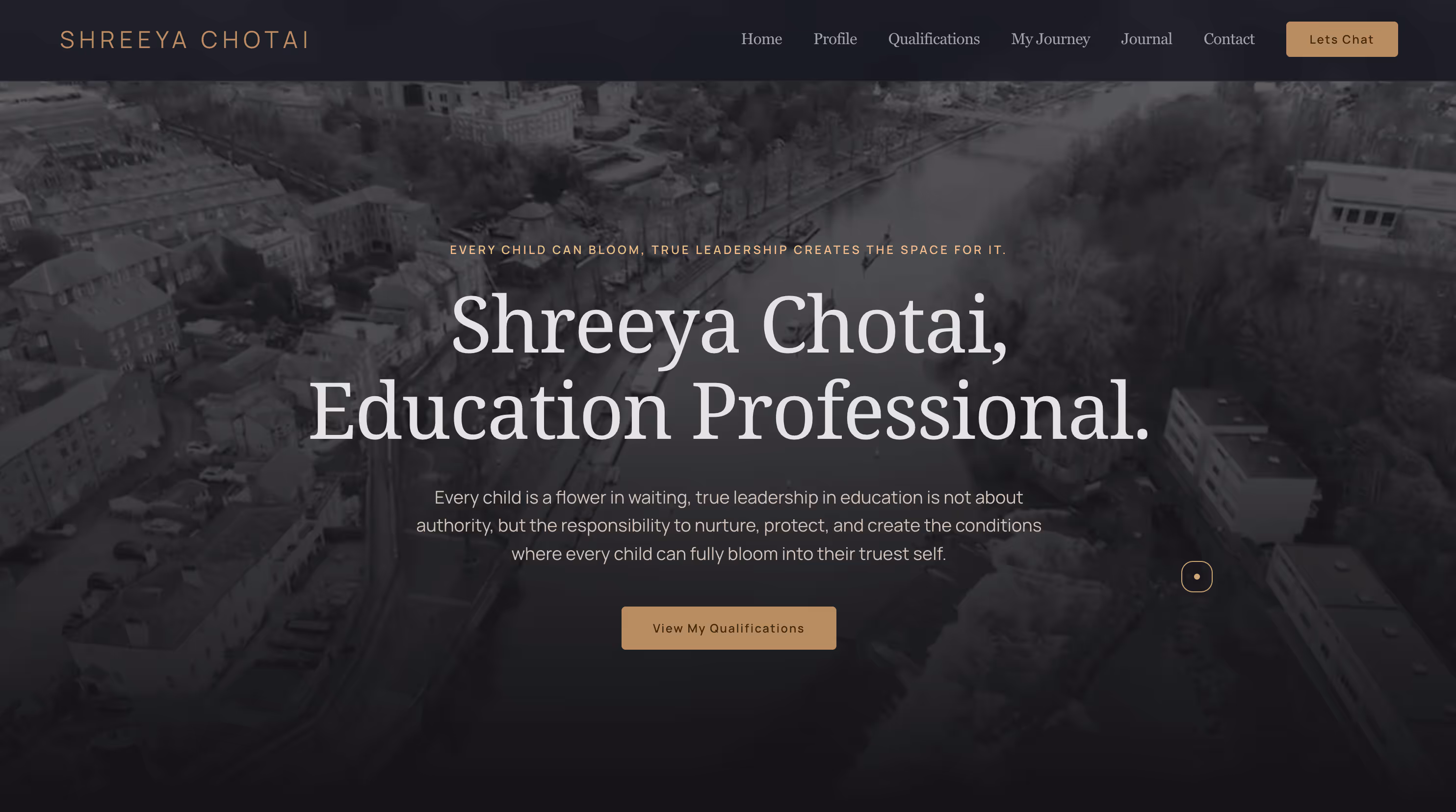 A clean, modern digital resume and blog displayed on a laptop and smartphone screen.